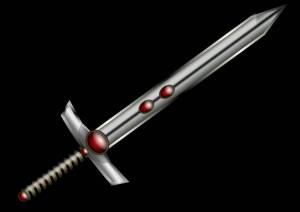 Раскраска меч для детей #24 #394883