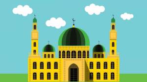 Раскраска мечеть для детей #2 #394888