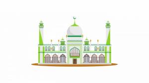 Раскраска мечеть для детей #15 #394901