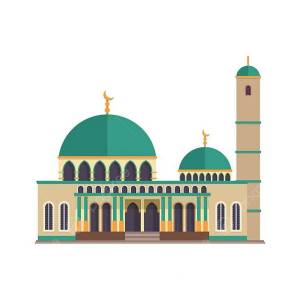 Раскраска мечеть для детей #17 #394903
