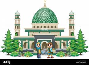 Раскраска мечеть для детей #32 #394918