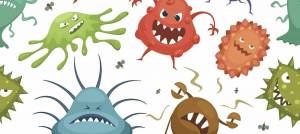Раскраска микробы и бактерии для детей #9 #395435