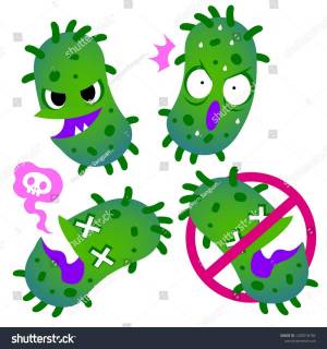 Раскраска микробы и бактерии для детей #25 #395451