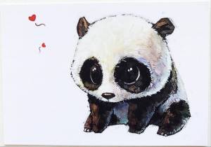 Раскраска милая панда #10 #395792