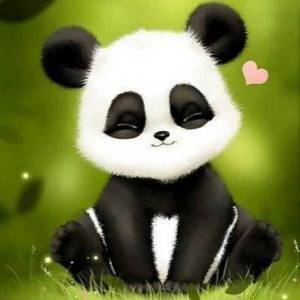 Раскраска милая панда #13 #395795