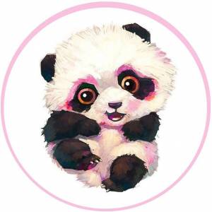 Раскраска милая панда #22 #395804