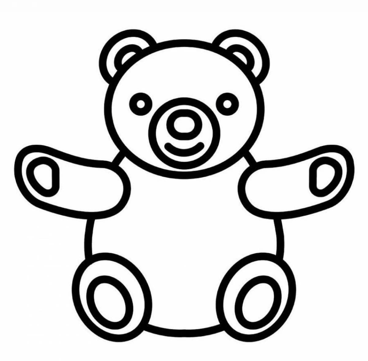 Медведь для детей 2 3 лет #9