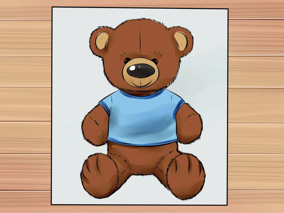 Медведь для детей 2 3 лет #20