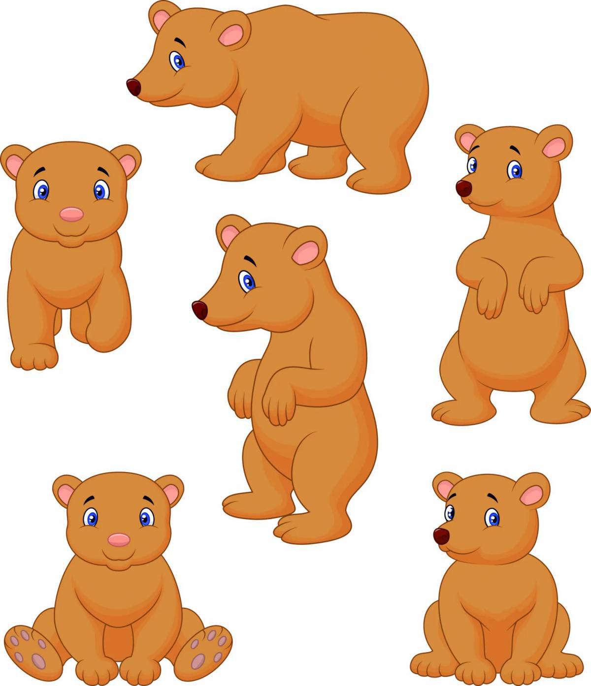 Медведь для детей 6 7 лет #31