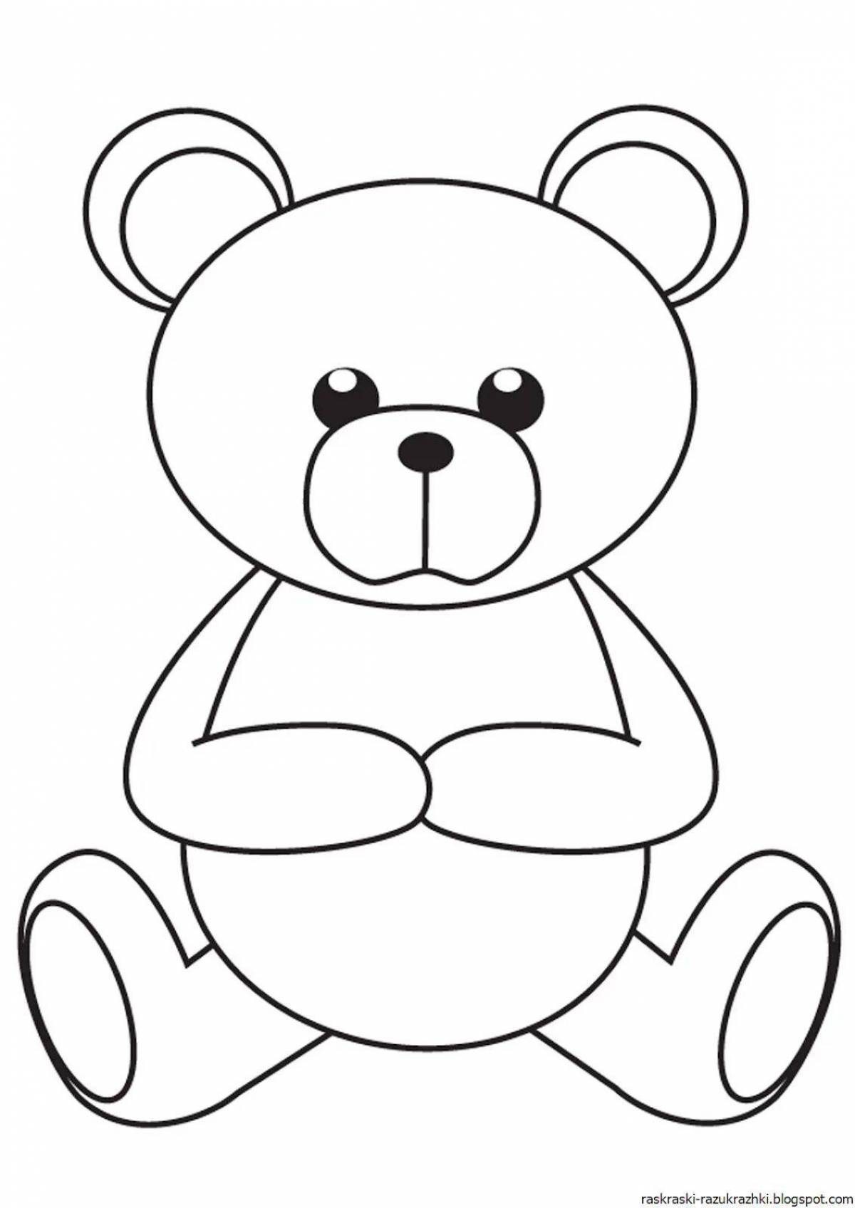 Медведь для детей для 3 лет #37