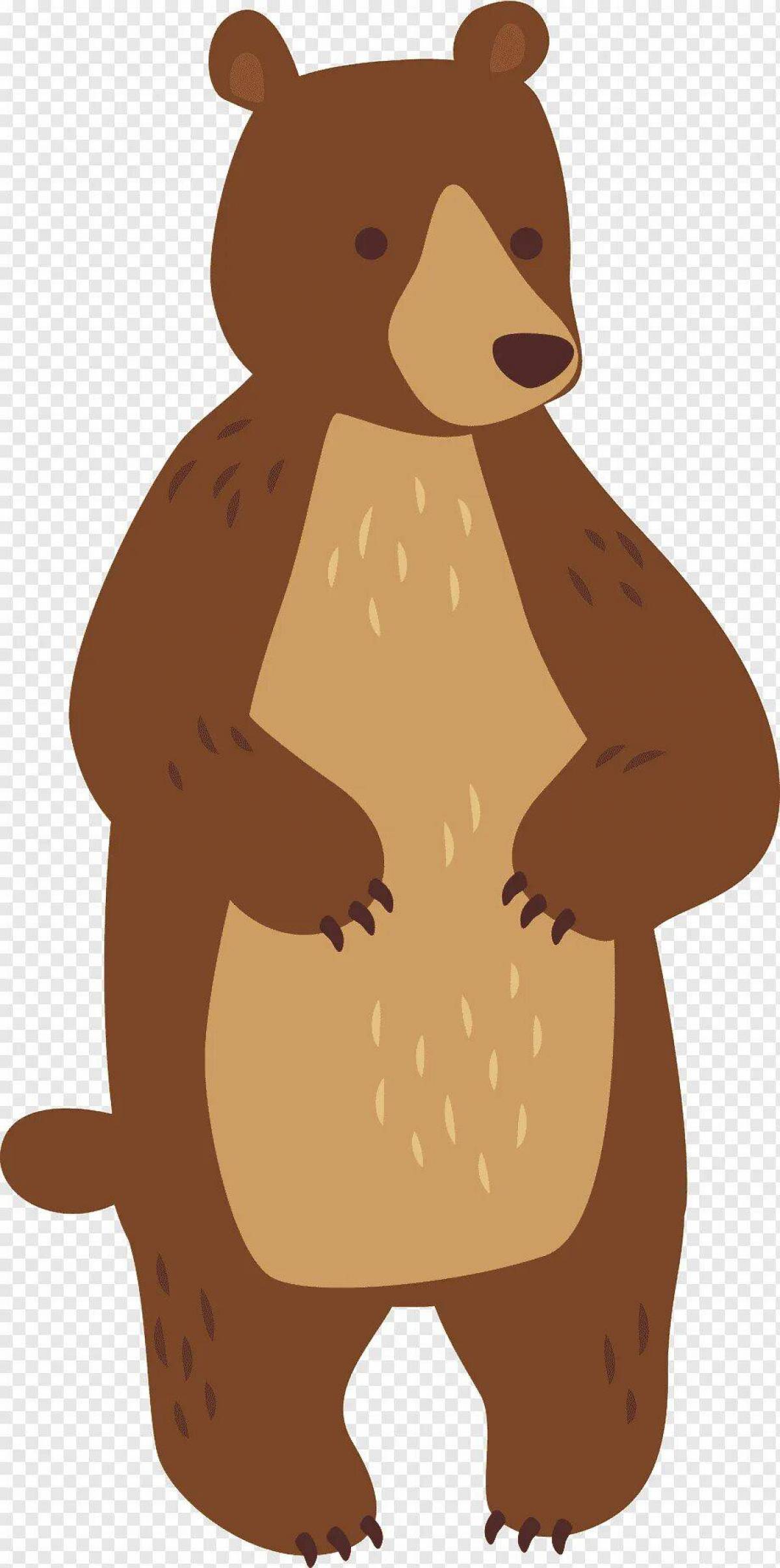 Медведь рисунок #9