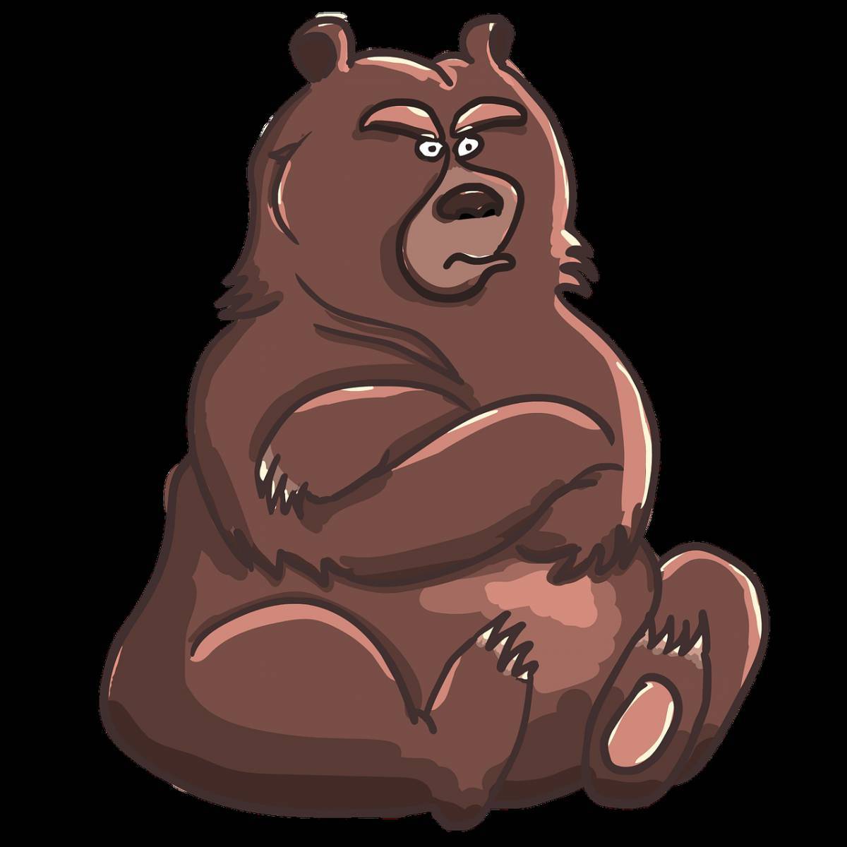 Медведь рисунок #10