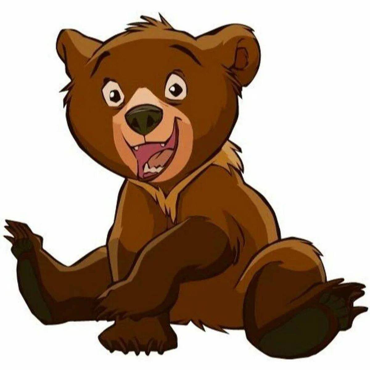 Медведь рисунок #25