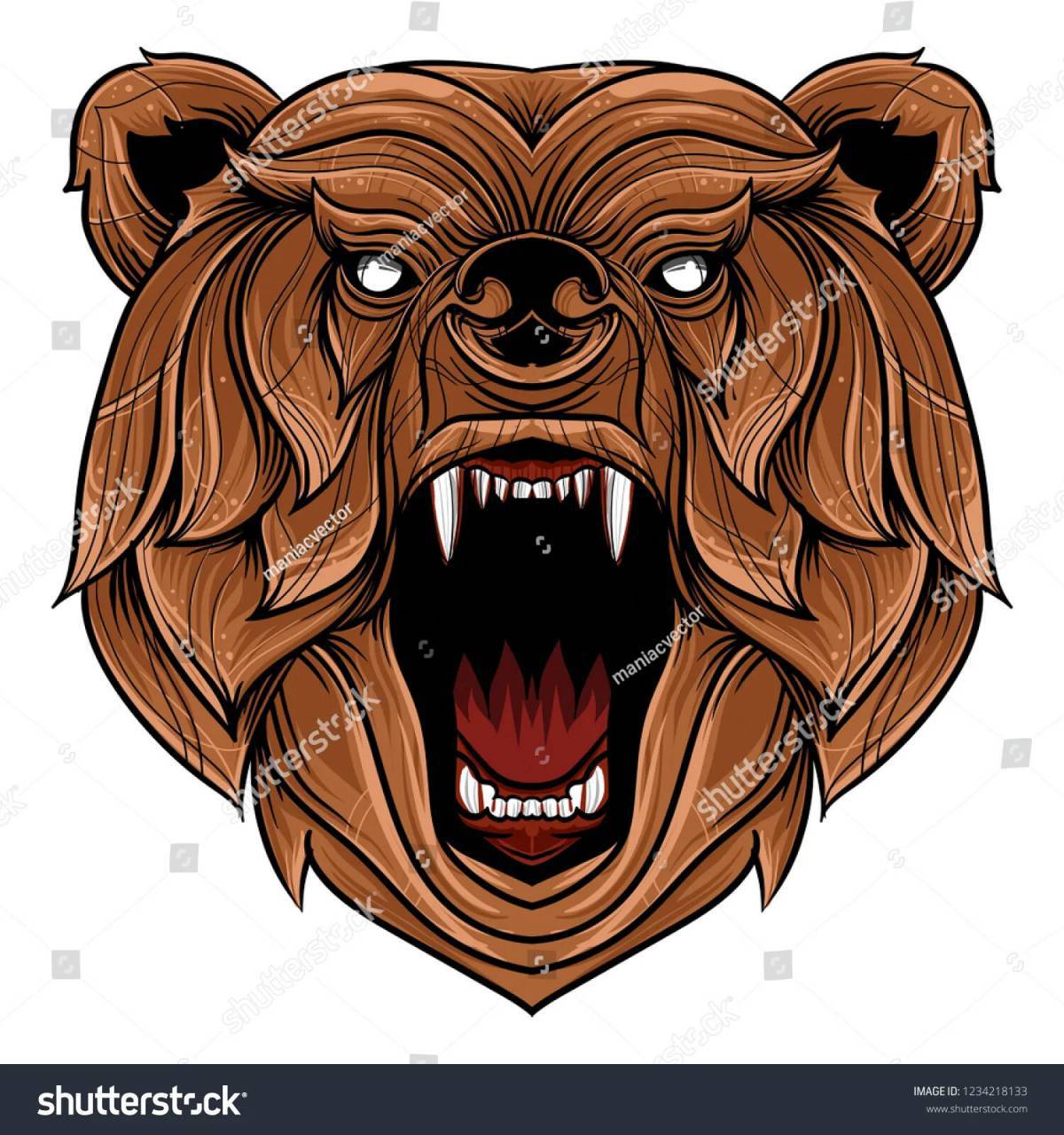 Медведя голова #22