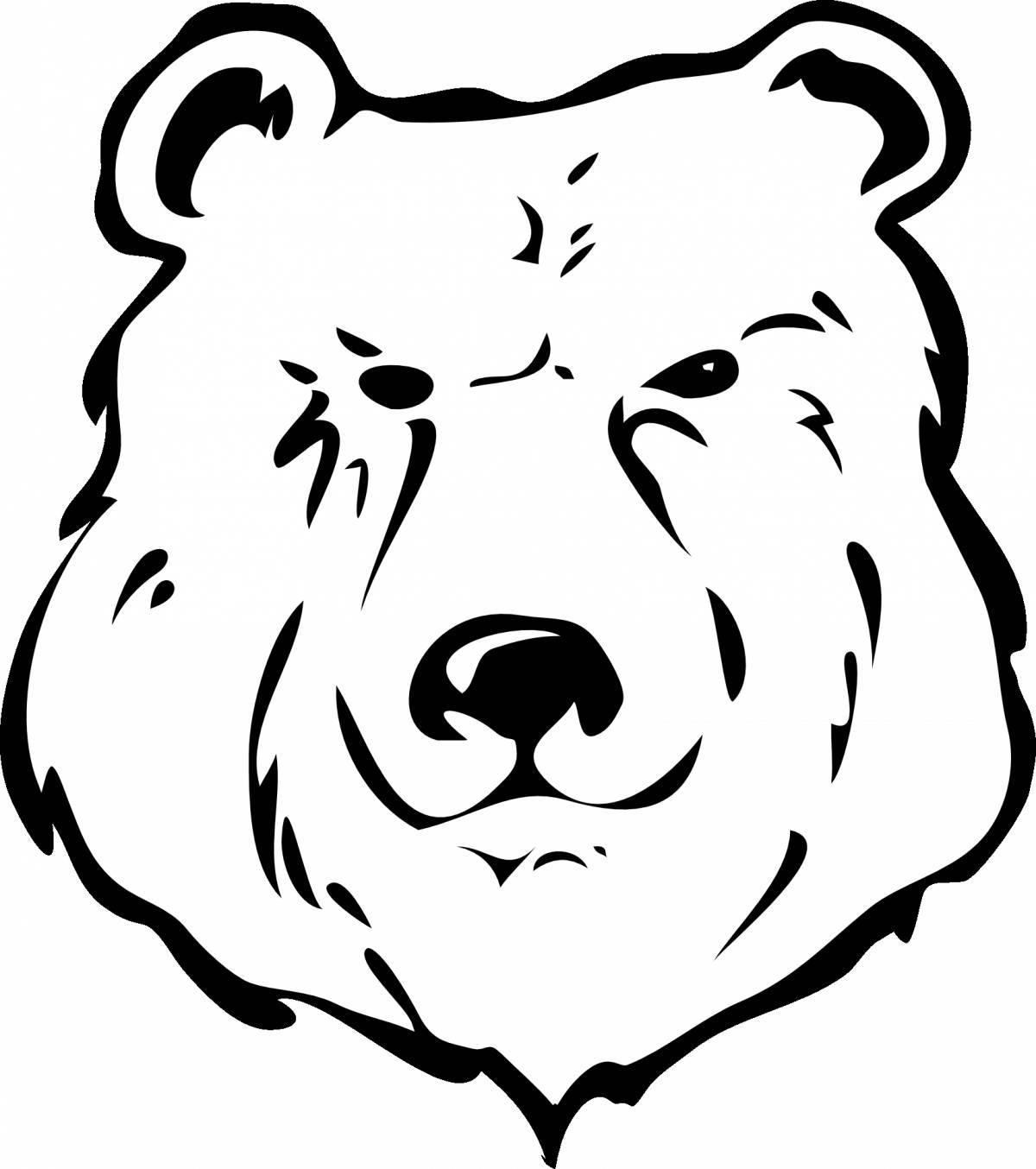Медведя голова #25
