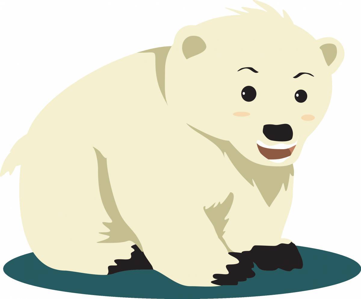 Медвежонок белый для детей #28