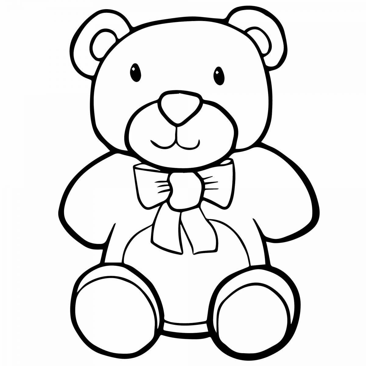 Медвежонок для детей 3 4 лет #22