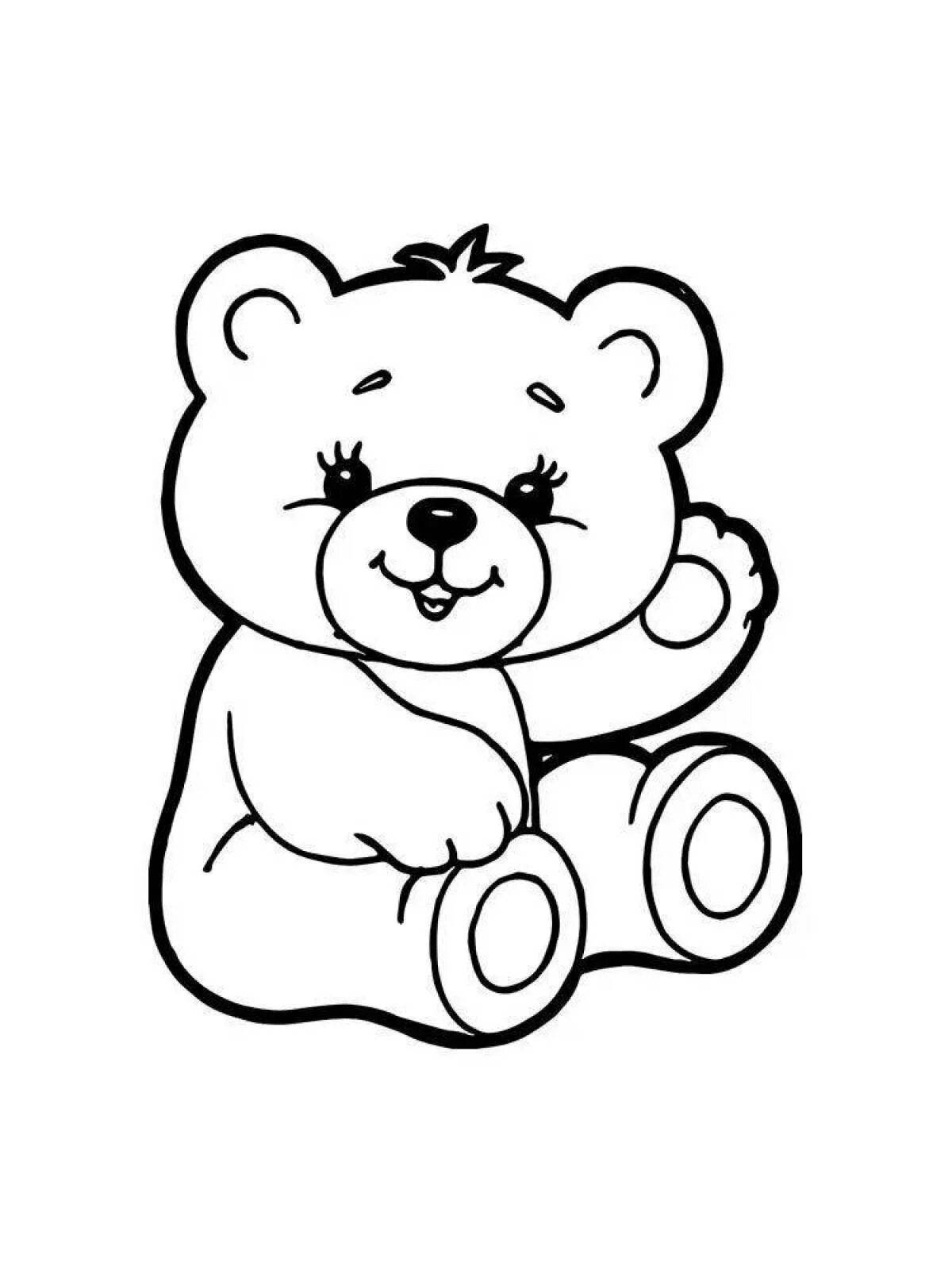 Медвежонок для детей 5 6 лет #5