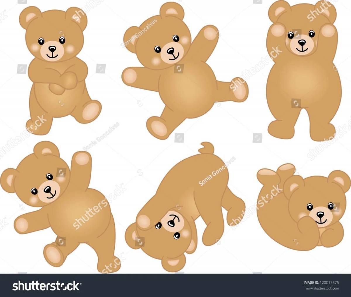 Медвежонок для детей 5 6 лет #6