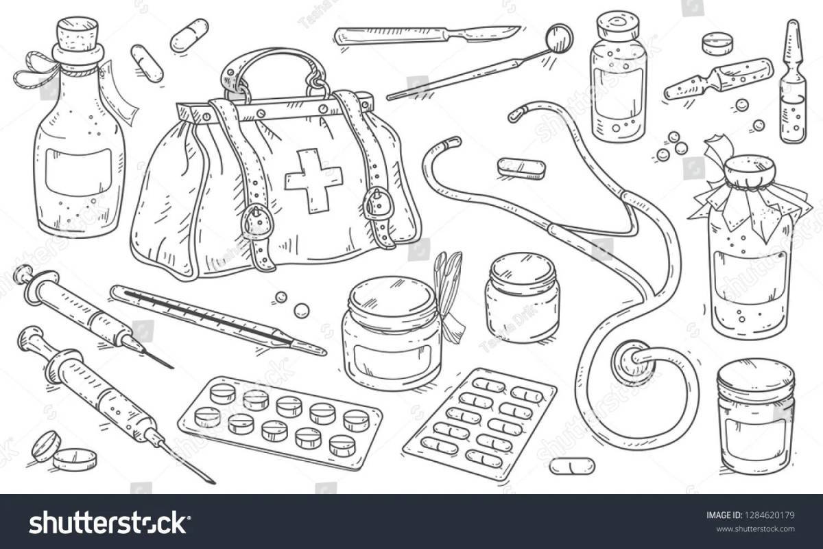 Медицинские инструменты для детей #8