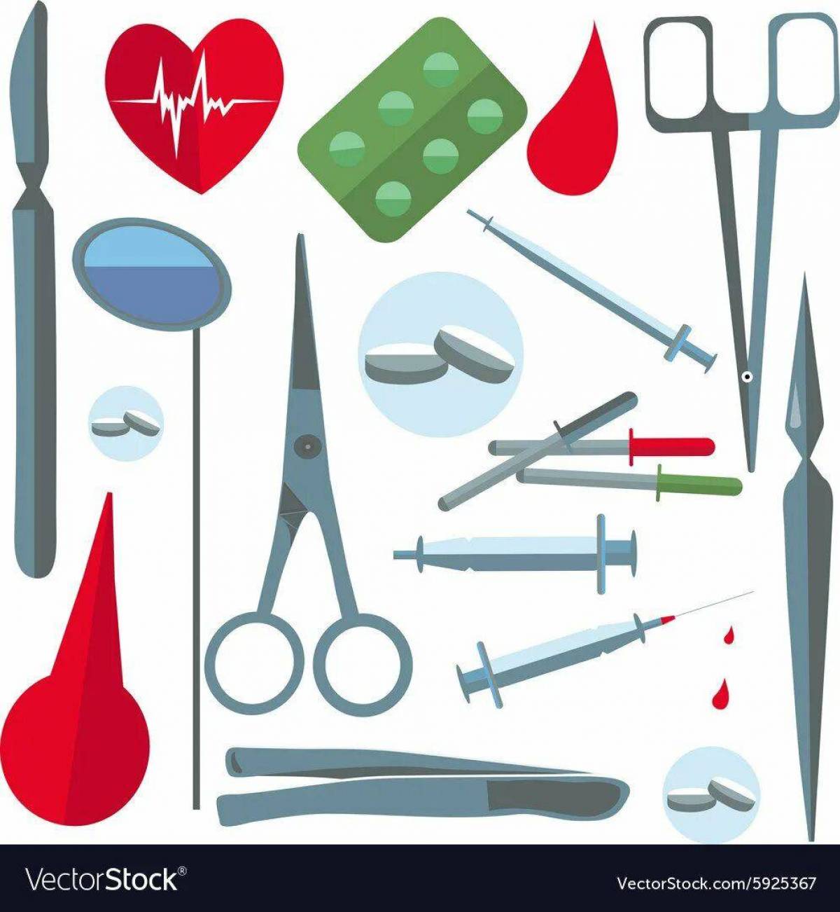 Медицинские инструменты для детей #20