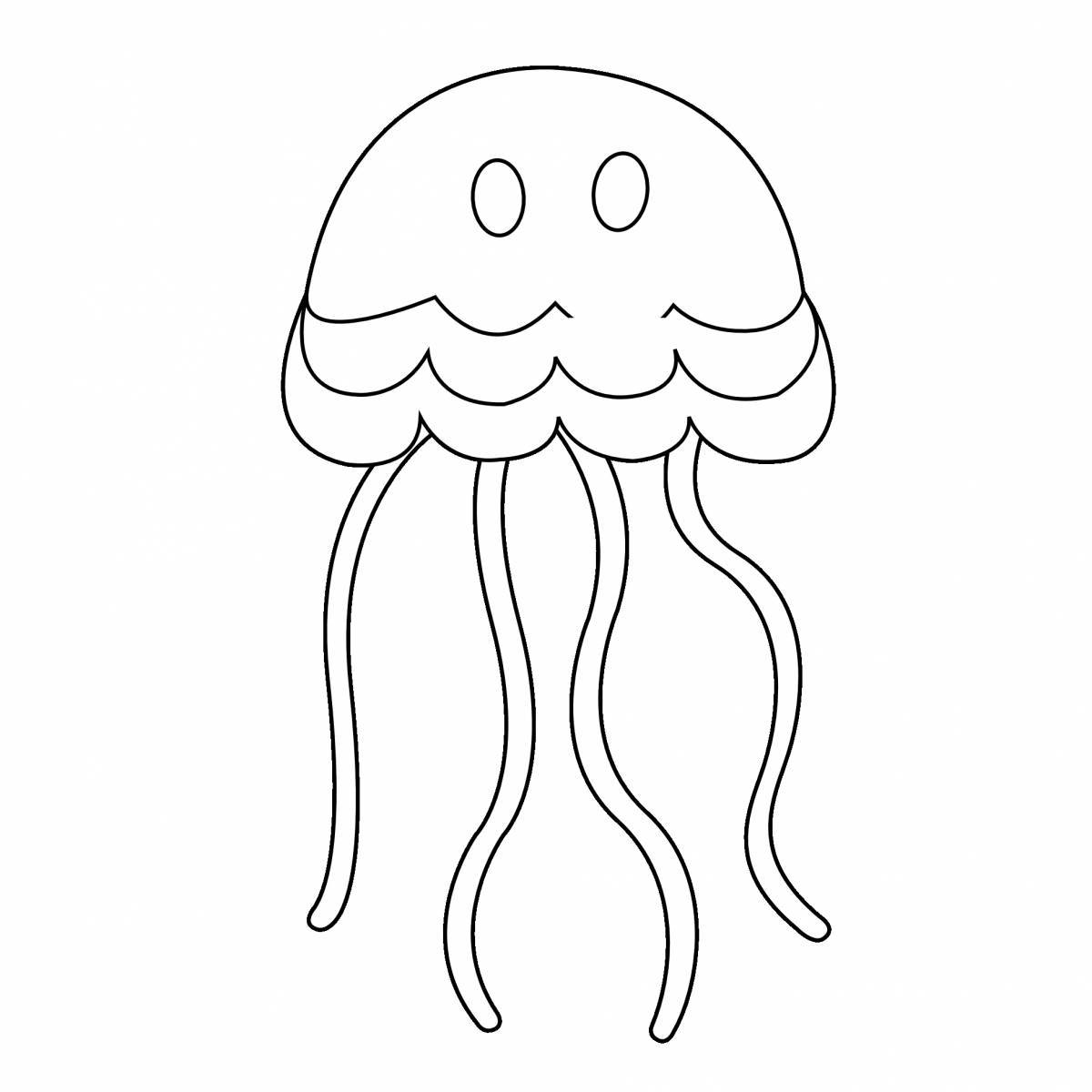 Медуза для детей #15
