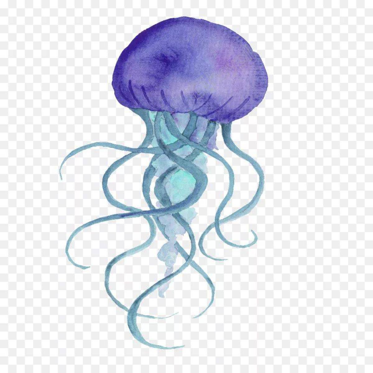Медуза для детей #17