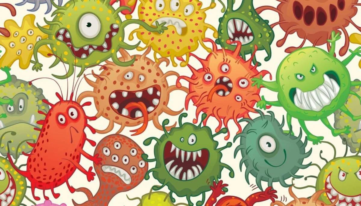 Микробы для детей #13