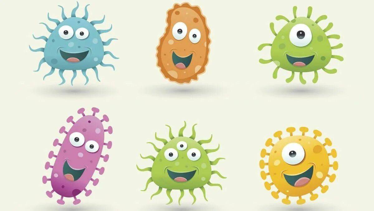 Микробы и бактерии для детей #6