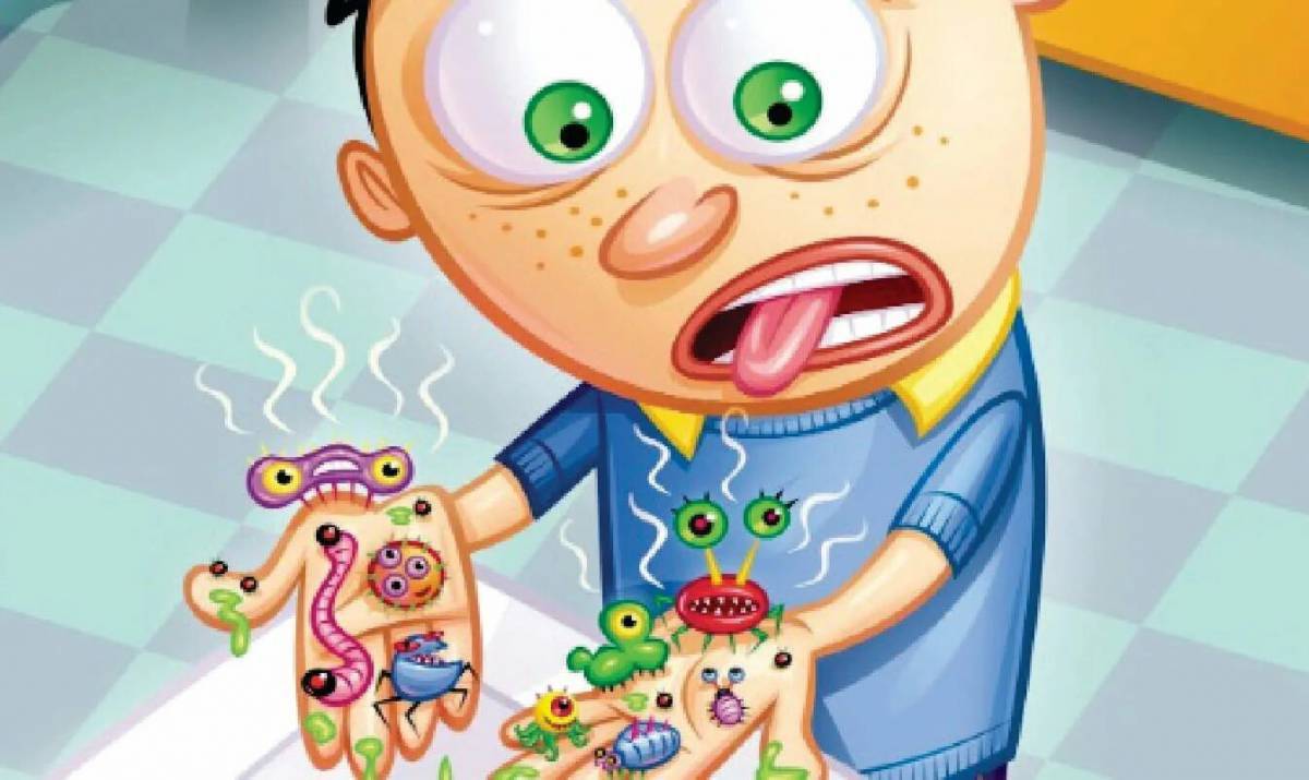 Микробы и бактерии для детей #15